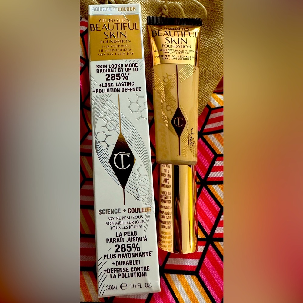 Charlotte Tilbury beautiful skin natural foundation
